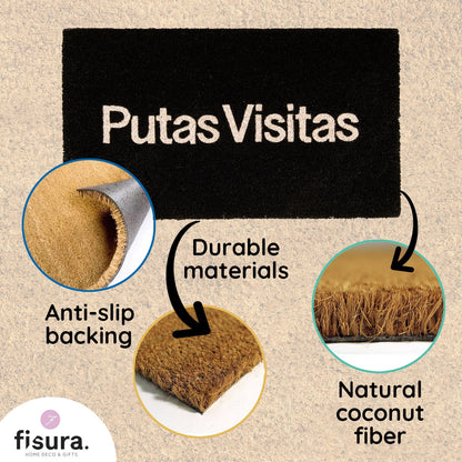 Paillasson « Putas Visitas » – Fisura – vue 4