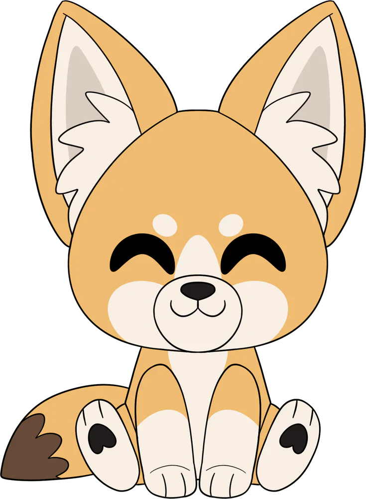 Peluche Fennec
