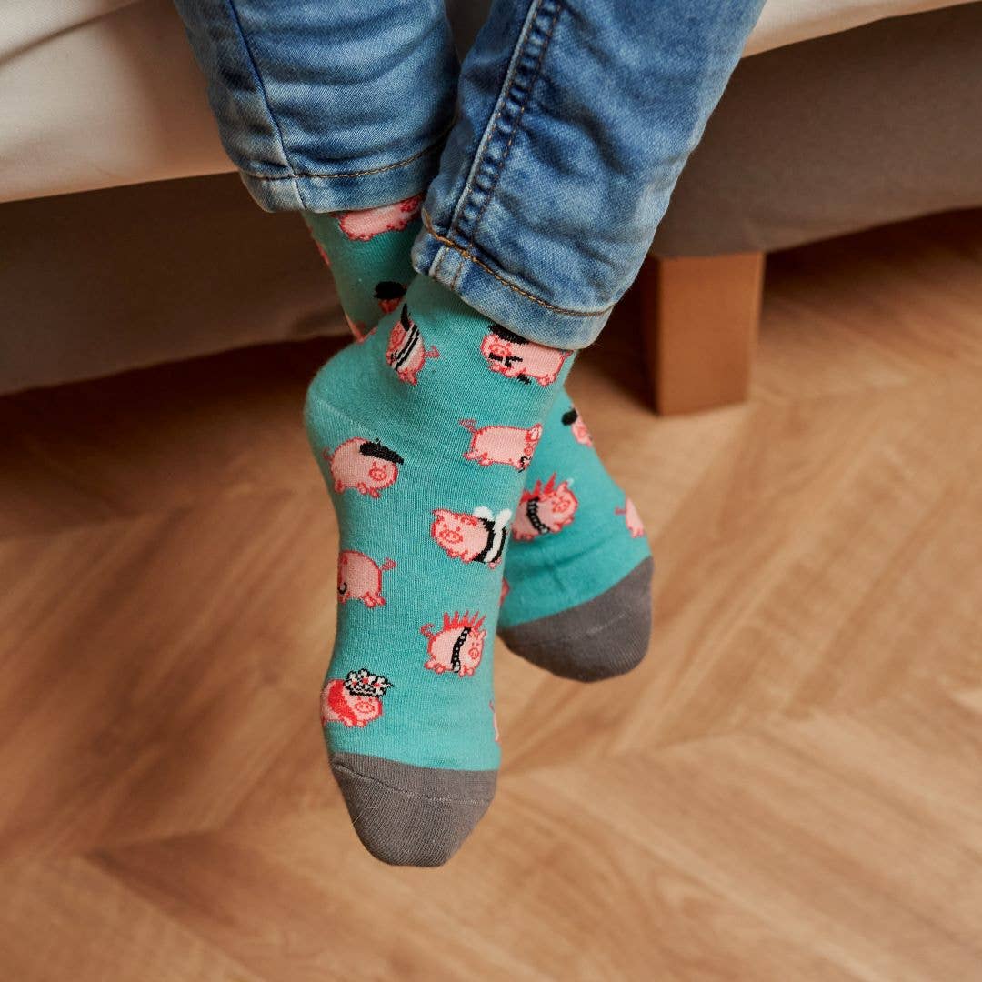 Chaussettes Enfant Cochons Déguisés