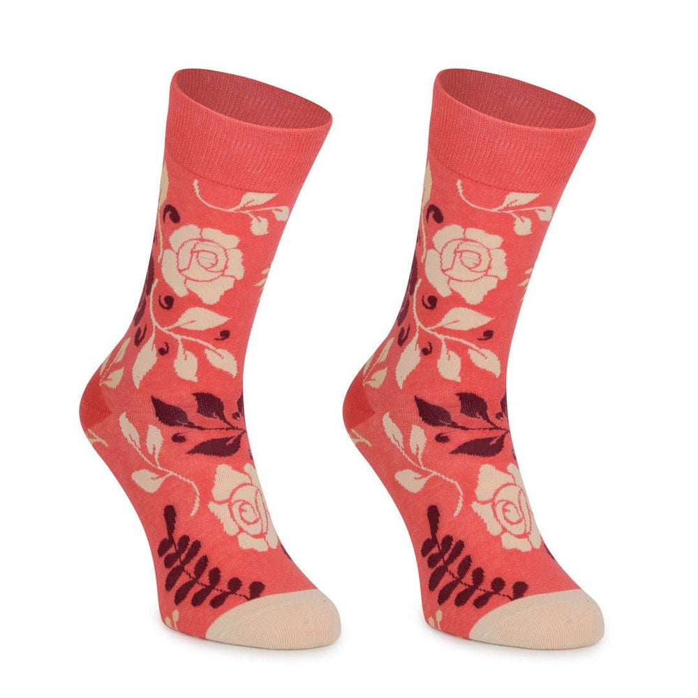 Chaussettes Roses Rouges