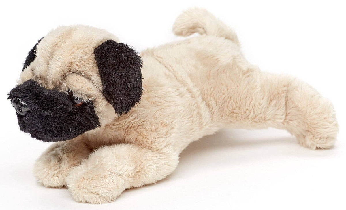 Plain leashless pug plush