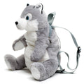 Sac à Dos en Peluche (Husky) - 35 cm (Hauteur)