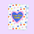 Carte de Vœux Meilleure Amie “Love You Bestie”
