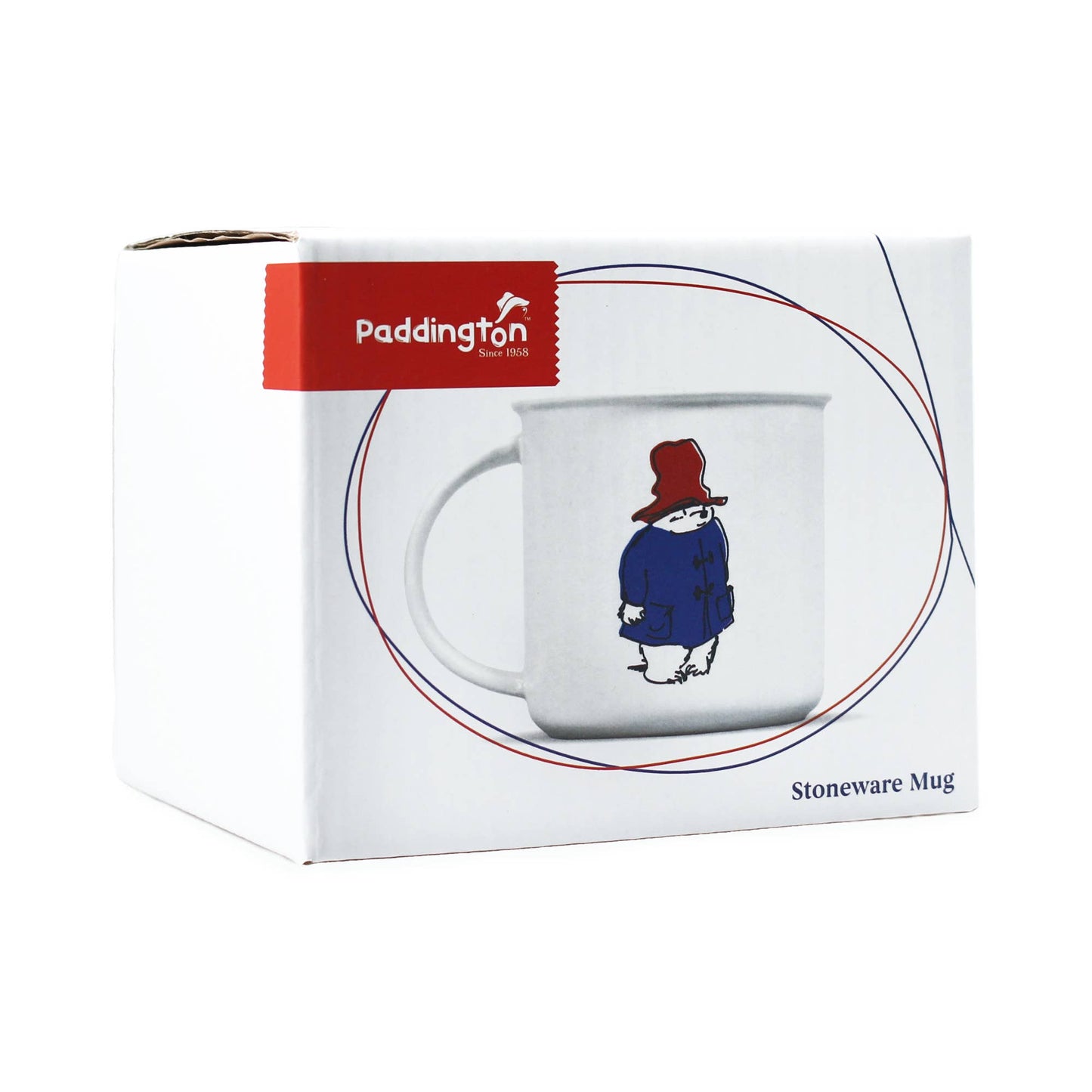 Emaille mok in een doos (350 ml) - Paddington Bear