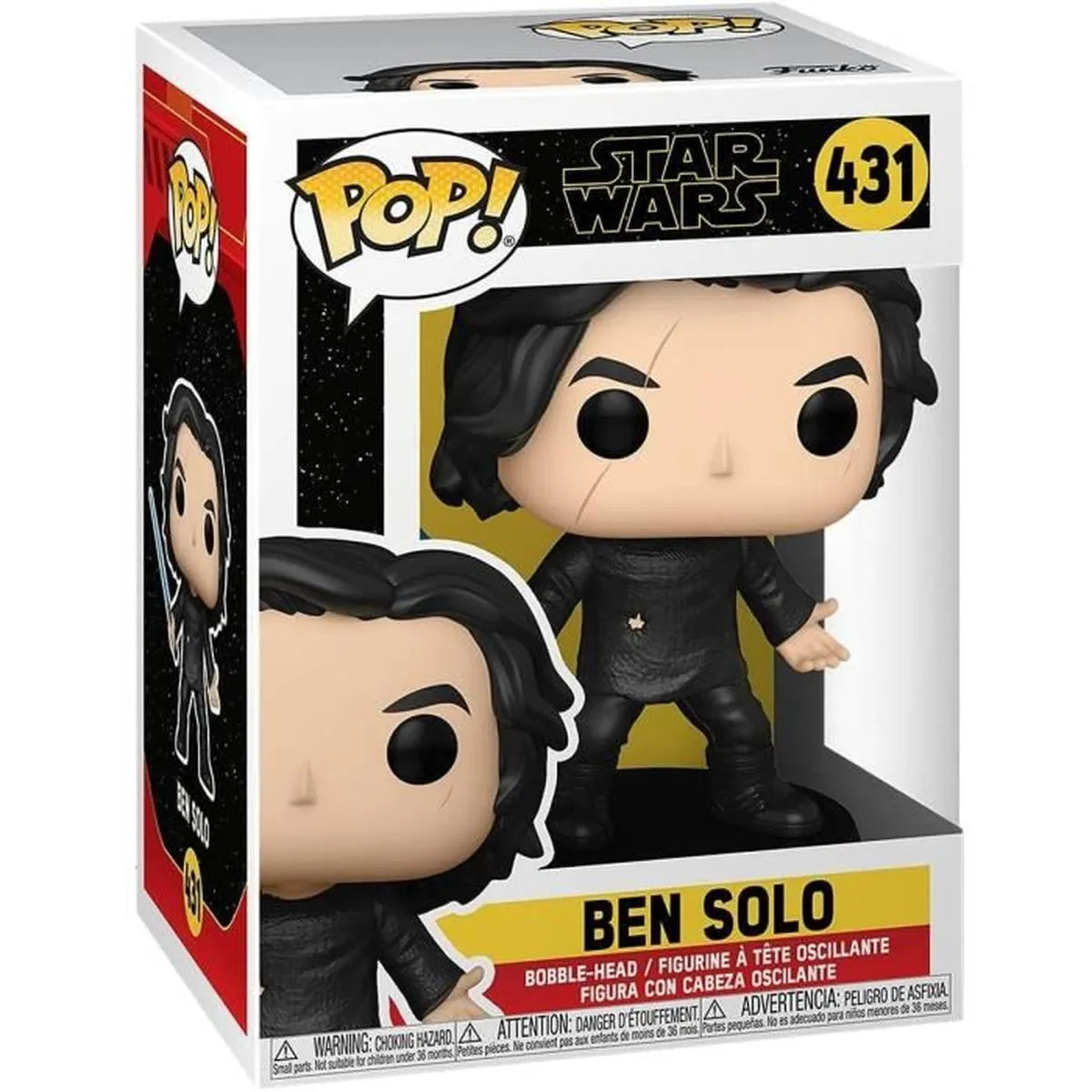 Pop! Ben Solo with Blue Saber