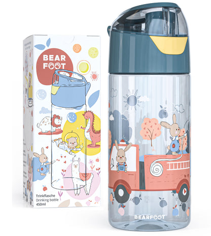 Kids' drinking bottle, lightweight water bottle - Firefighter