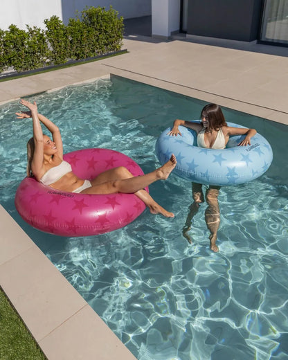Blue donut float - JACKSON