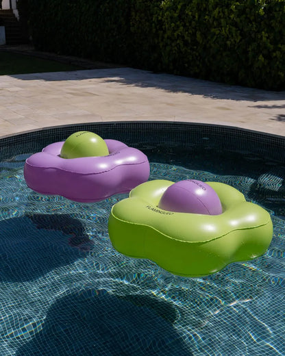 Green flower float - BONNIE