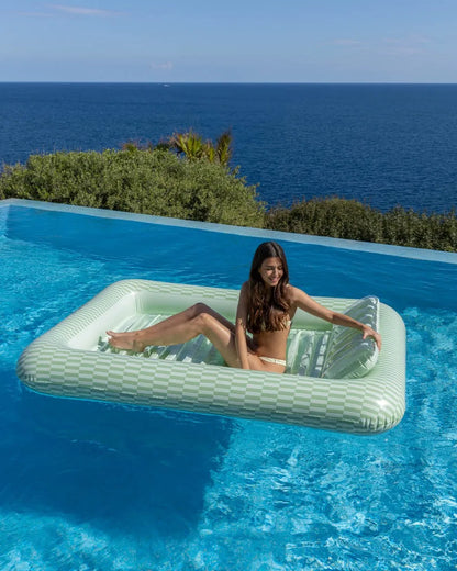 Flotador tanning pool verde - PORTOFINO