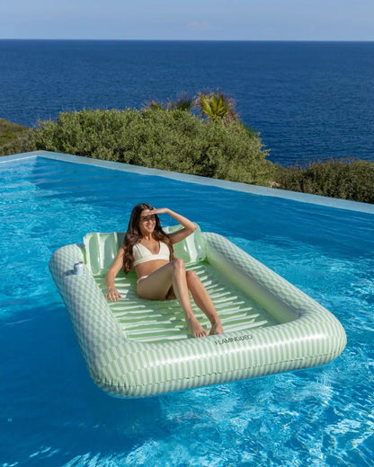 Flotador tanning pool verde - PORTOFINO