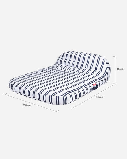 Double Blue Pool Lounger - MÓNACO