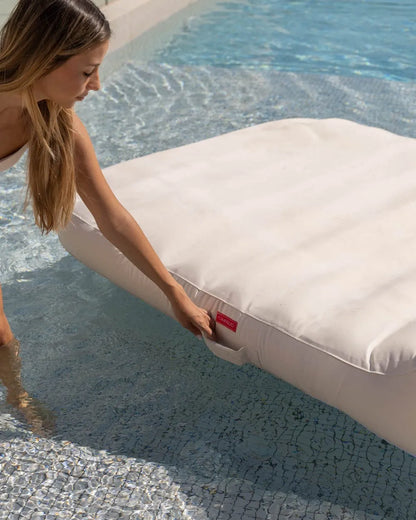Double floating lounge chair beige - SUNRAY