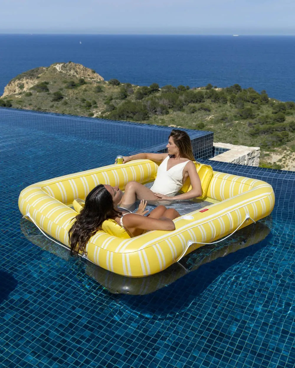 Yellow lounger float - MALTA
