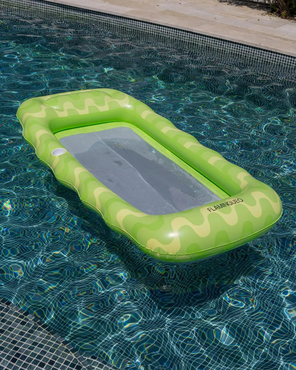 Green lounging float - ENERGY