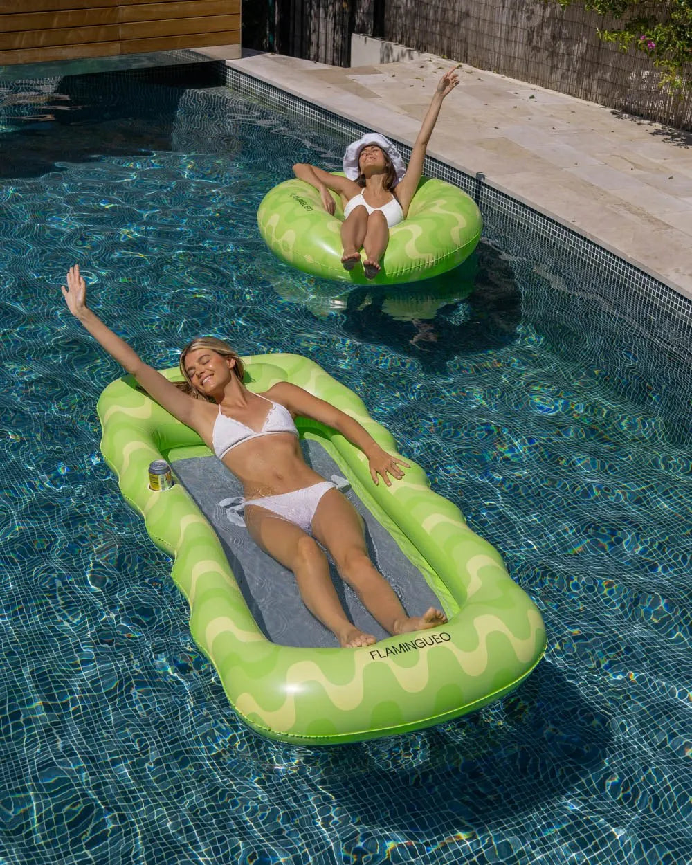Green lounging float - ENERGY
