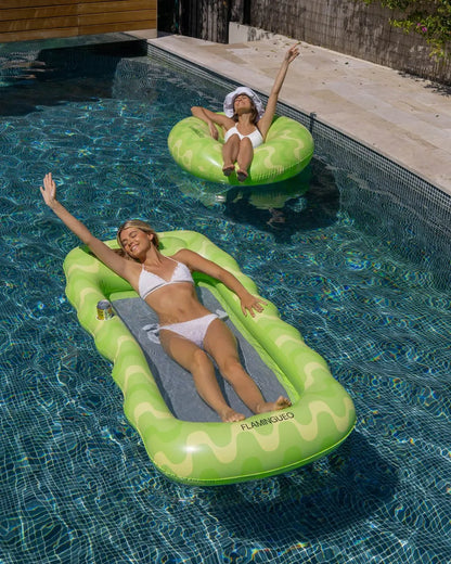 Green lounging float - ENERGY