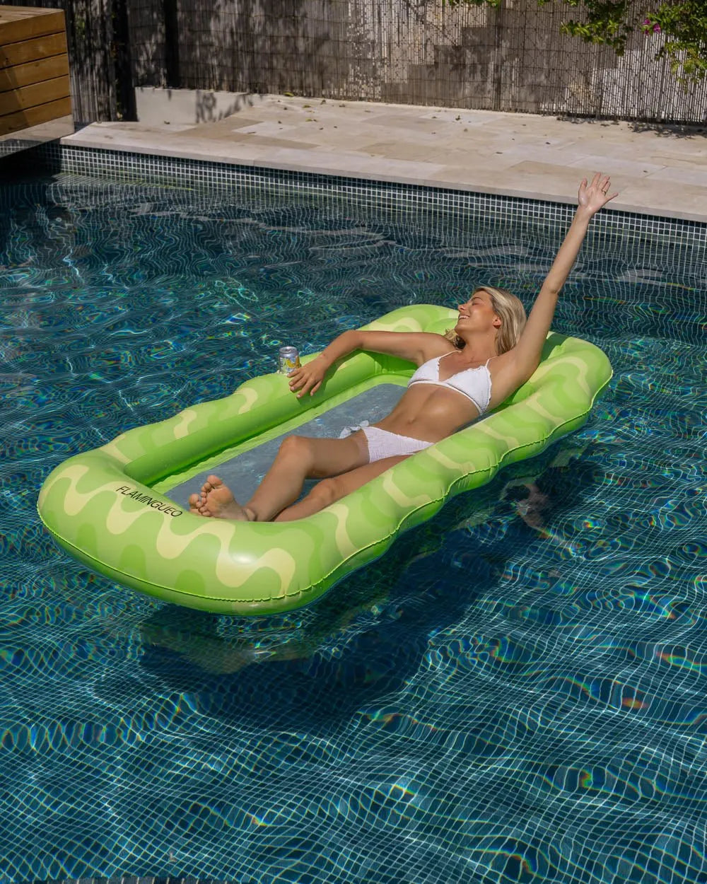 Green lounging float - ENERGY