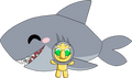 Peluche Foolish Gamers Shark (1ft)
