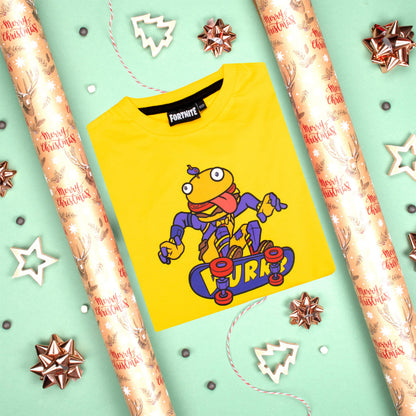 Fortnite Pajamas with Durr Burger Beef Boss Motif