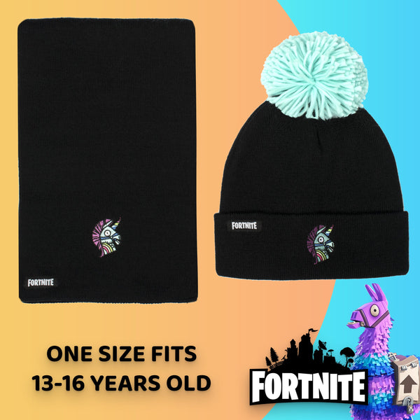 FORTNITE Hat & Scarf Set - Llama