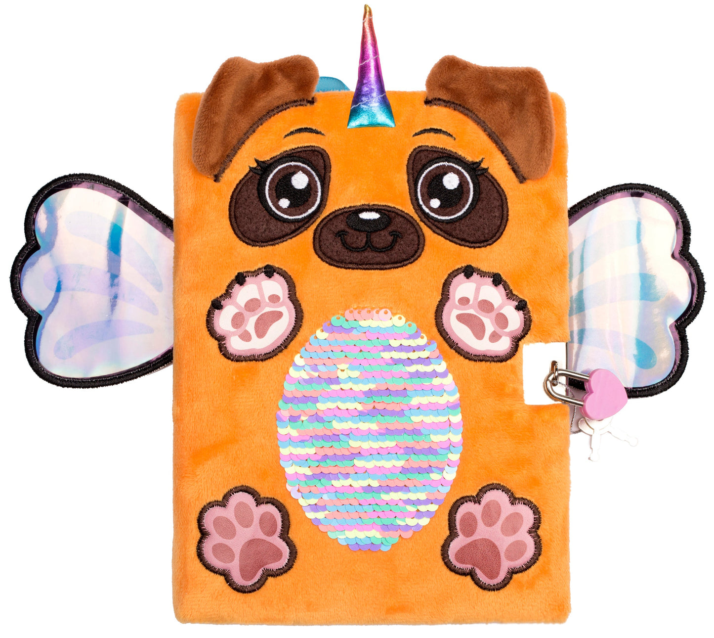 3D Secret Diary - Pug Wings