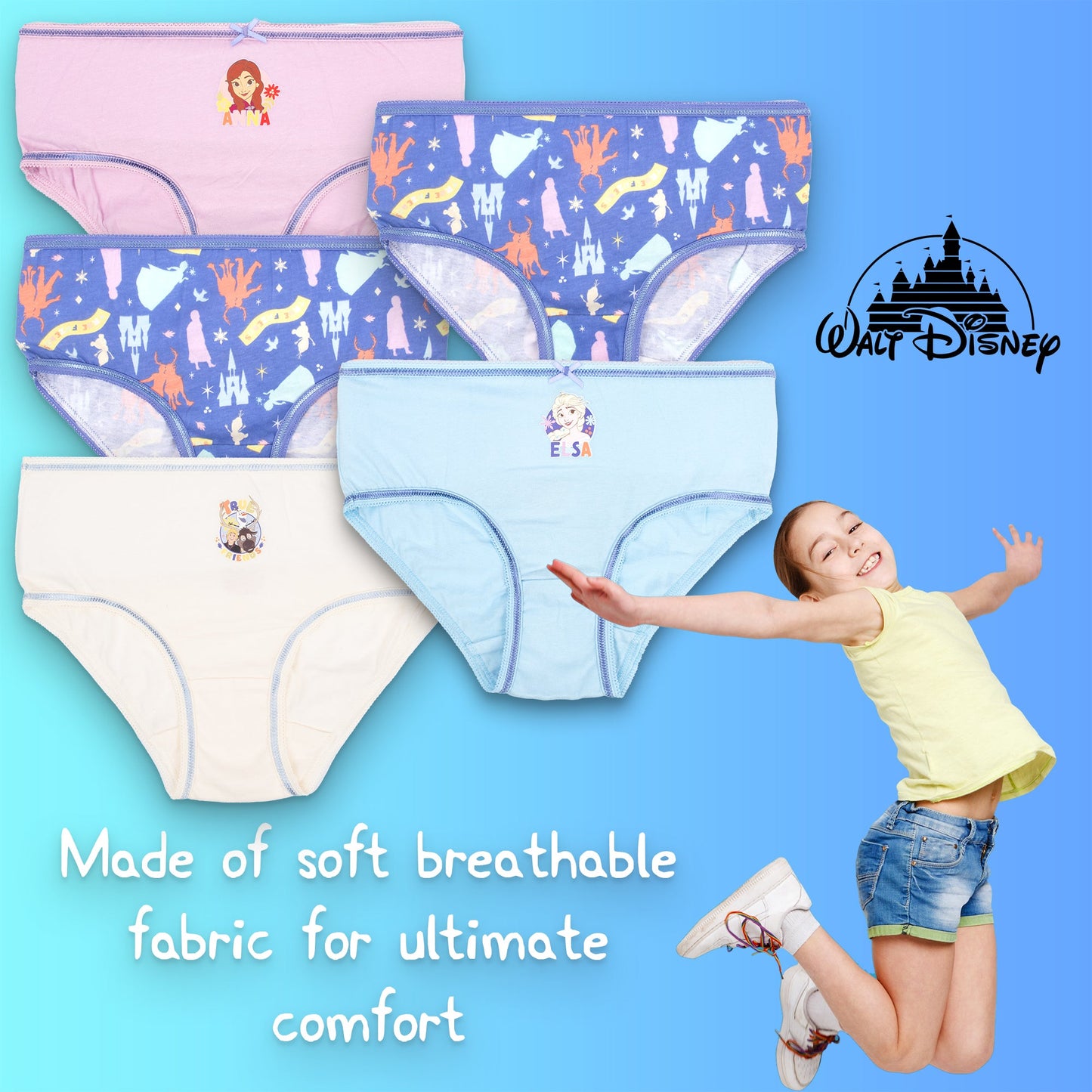 Disney La Reine des Neiges Underwear
