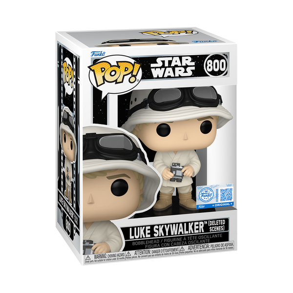 Pop! Luke Skywalker (Deleted Scenes) #800 - vue officielle Funko 2