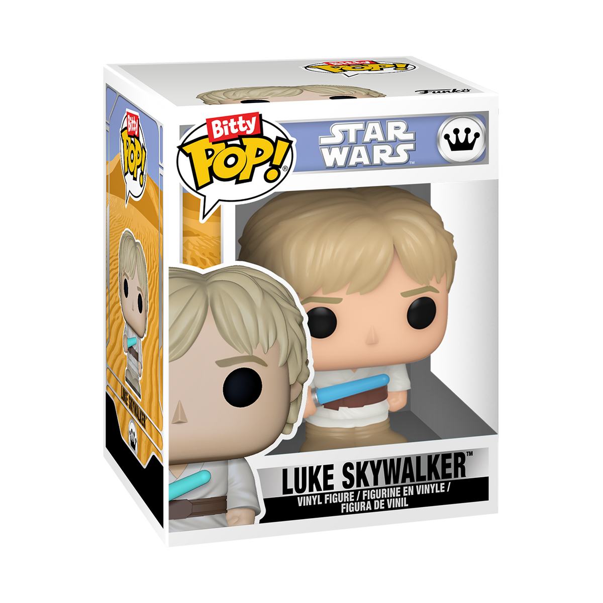 Bitty Pop! Pop! Rides Luke Skywalker and Speeder - Luke Skywalker officiel Funko 2