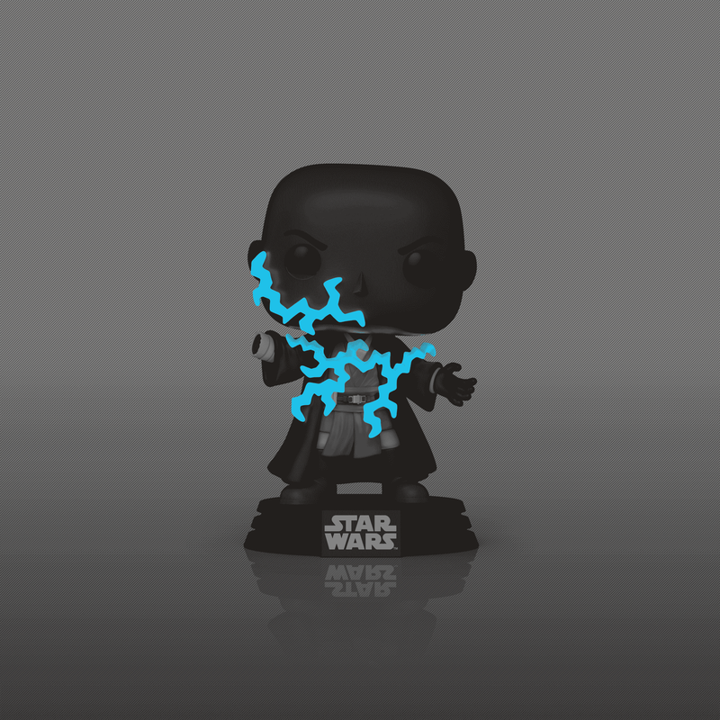Pop! Mace Windu (Force Lightning Death) (Glow)