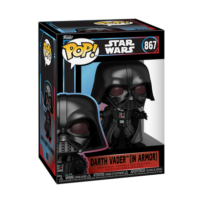 Funko Pop! Darth Vader In Armor 867 - boîte officielle Funko