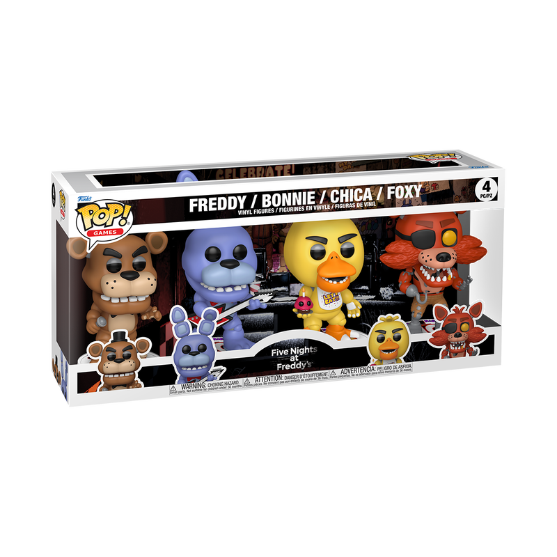 Pop! Five Nights at Freddy’s 4-Pack