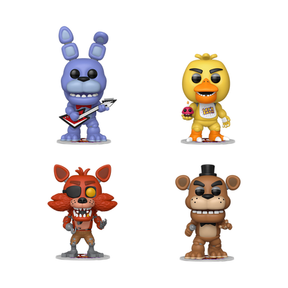 Funko Pop! Five Nights at Freddy's 4-Pack - visuel officiel Funko