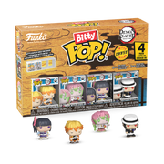 Bitty Pop! Demon Slayer 4-Pack Series 1 - packaging officiel