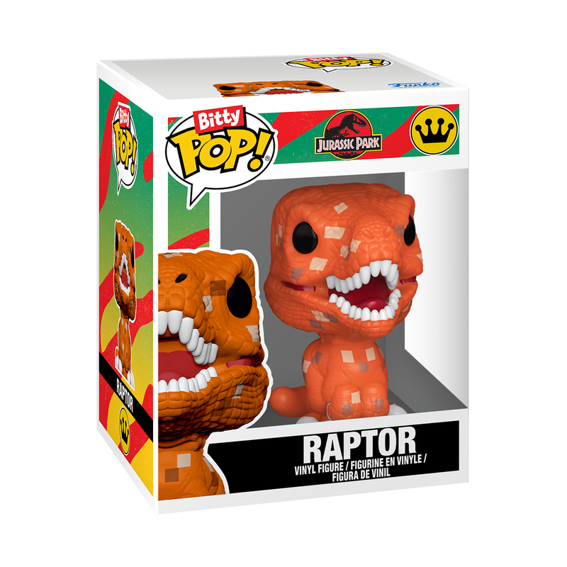 Bitty Pop! Arcade Jurassic Park - boîtier officiel