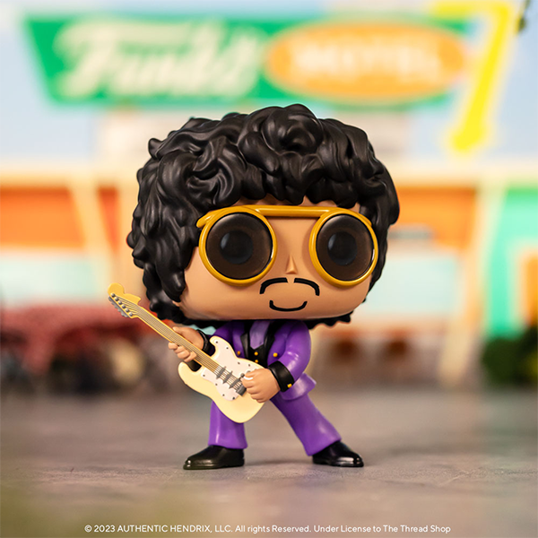 Pop! Jimi Hendrix en Costume Violet
