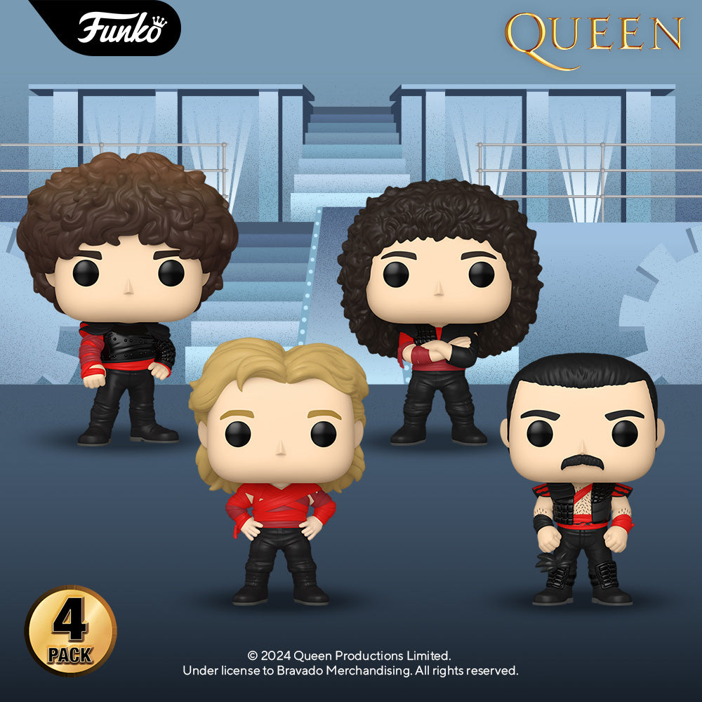 Pop! Queen (Radio Ga Ga) 4-pack