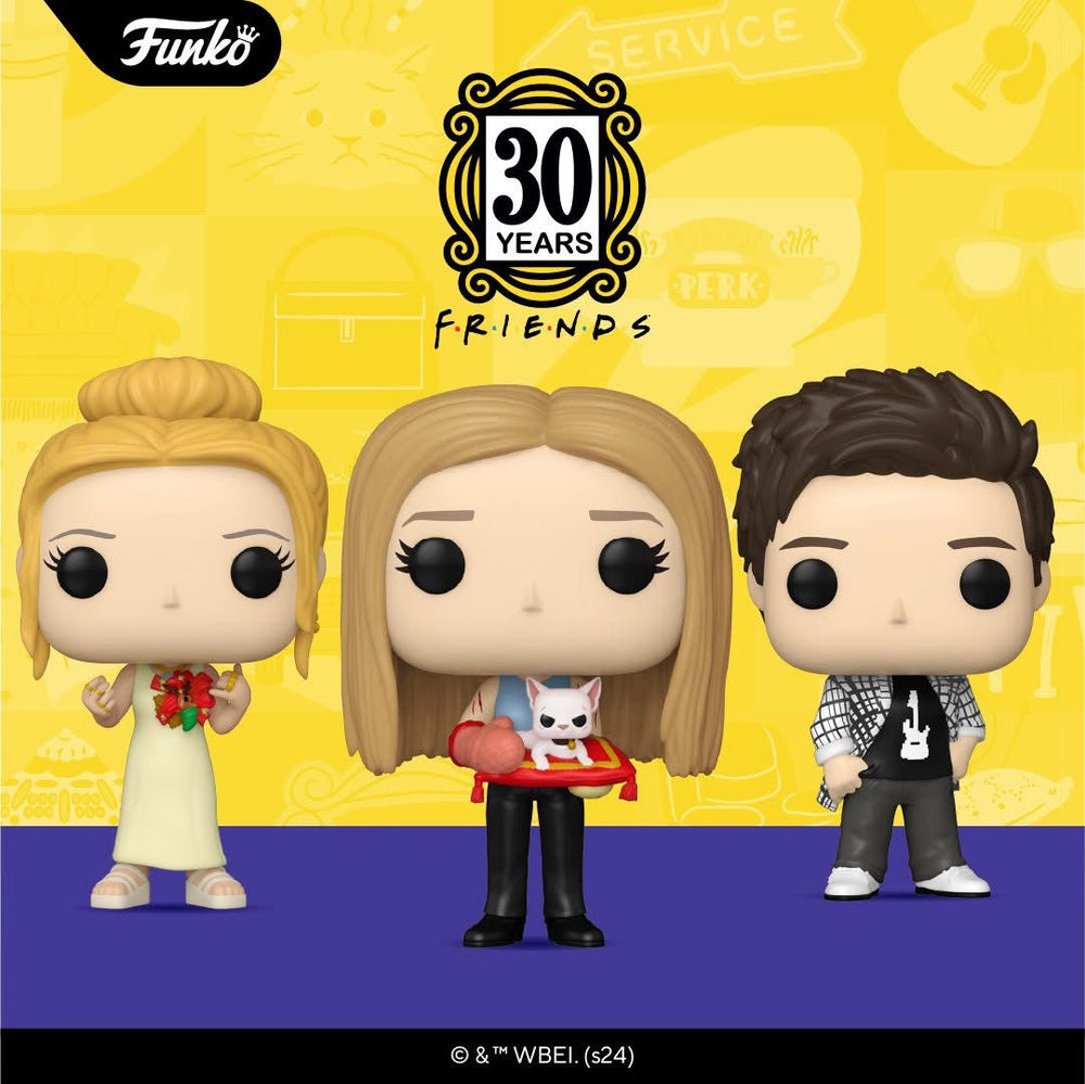 Pop! Rachel Green met mevrouw Whiskerson 