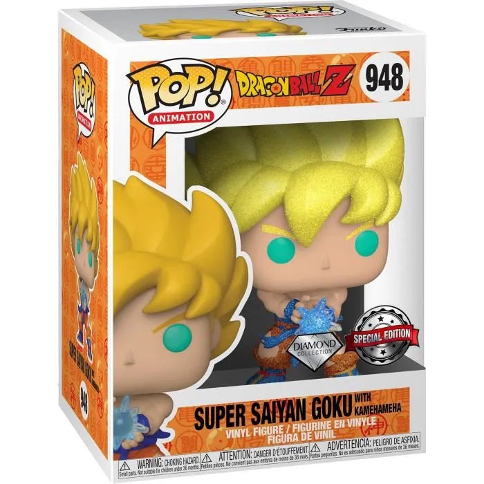 Pop! Super Saiyan Goku avec Kamehameha (Diamond)