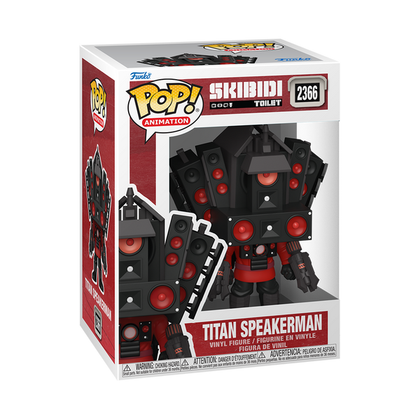 Pop! Titan Speakerman - packaging officiel