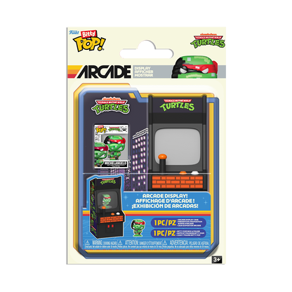 Bitty Pop! Arcade Teenage Mutant Ninja Turtles - packaging officiel