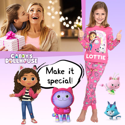 Gabby's Dollhouse Personalised Pyjamas