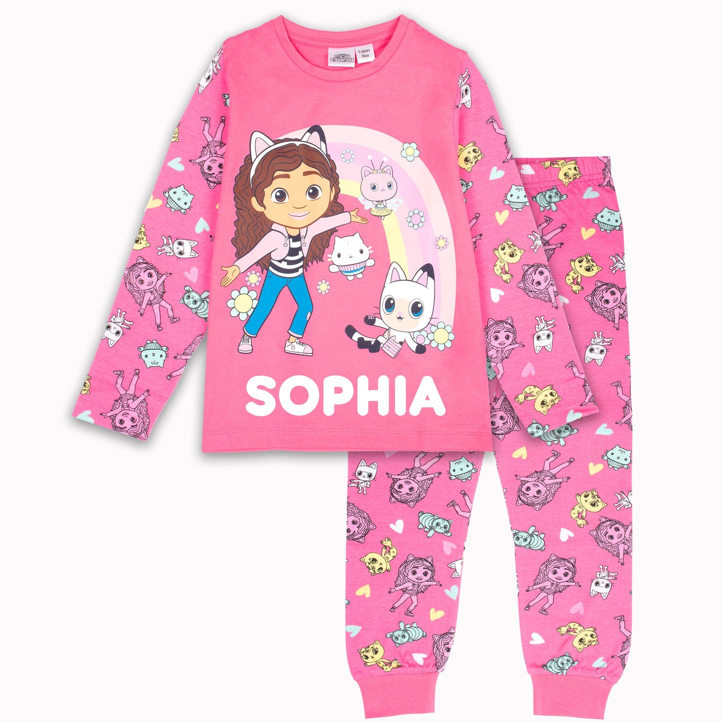 Gabby's Dollhouse Personalised Pyjamas