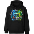 Sweat à capuche gaming – Fringoo gaming for Boys Cotton Rich Soft Hooded – gaming Boy Thunder noir
