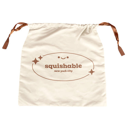 Housse de Rangement Squishable à Cordon – Beige, Petit Format