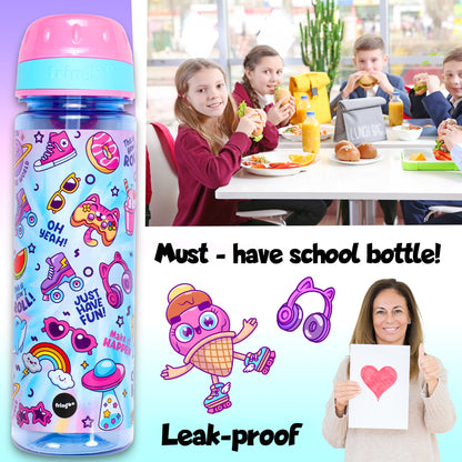 Straw Bottle - Girls' Gang