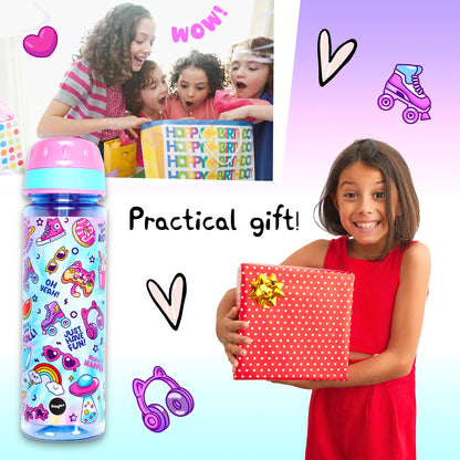 Straw Bottle - Girls' Gang