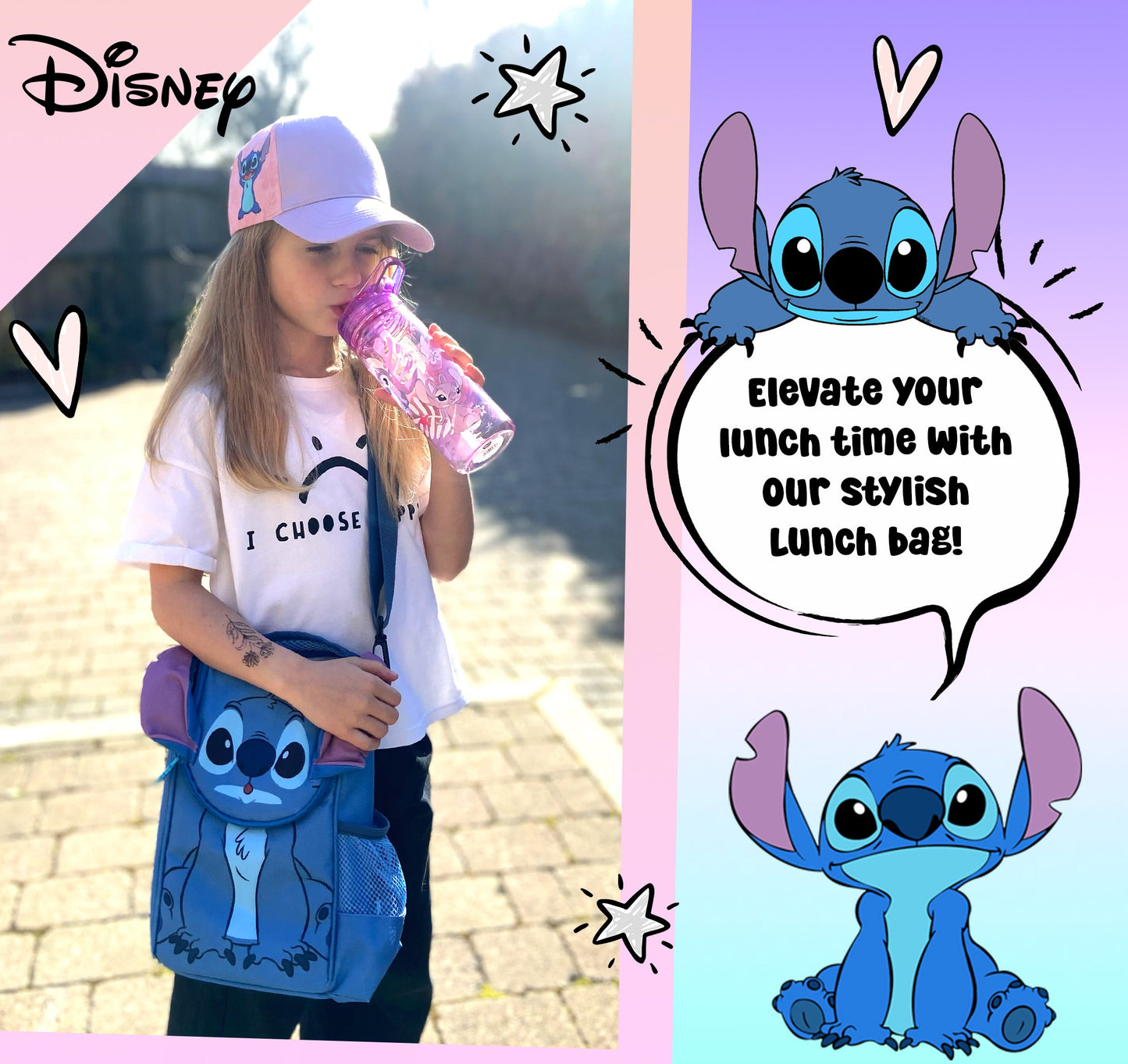 3D Stitch Lunch Bag