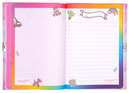 Personalized Notebook - Glitter Unicorn