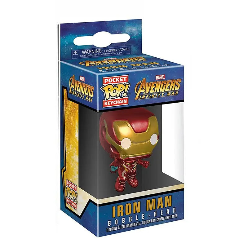 pop keychain iron man