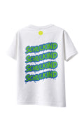 T-shirt Schulkind Graffiti vert